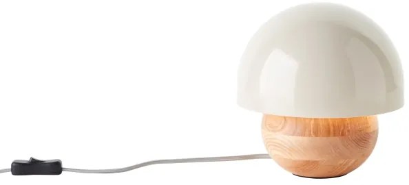 Brilliant - Stolná lampa NALAM 1xE14/40W/230V šedá/jaseň