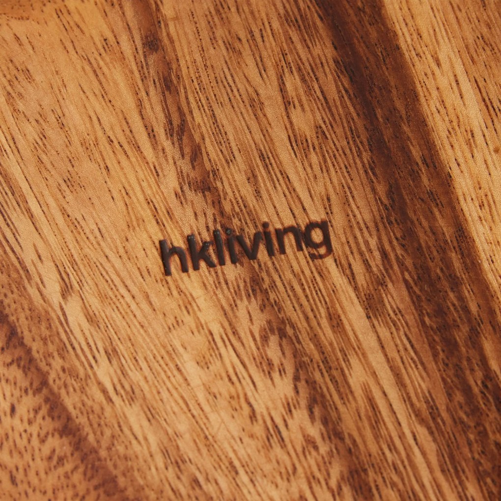 HK living Drevená miska Apple Acacia Large