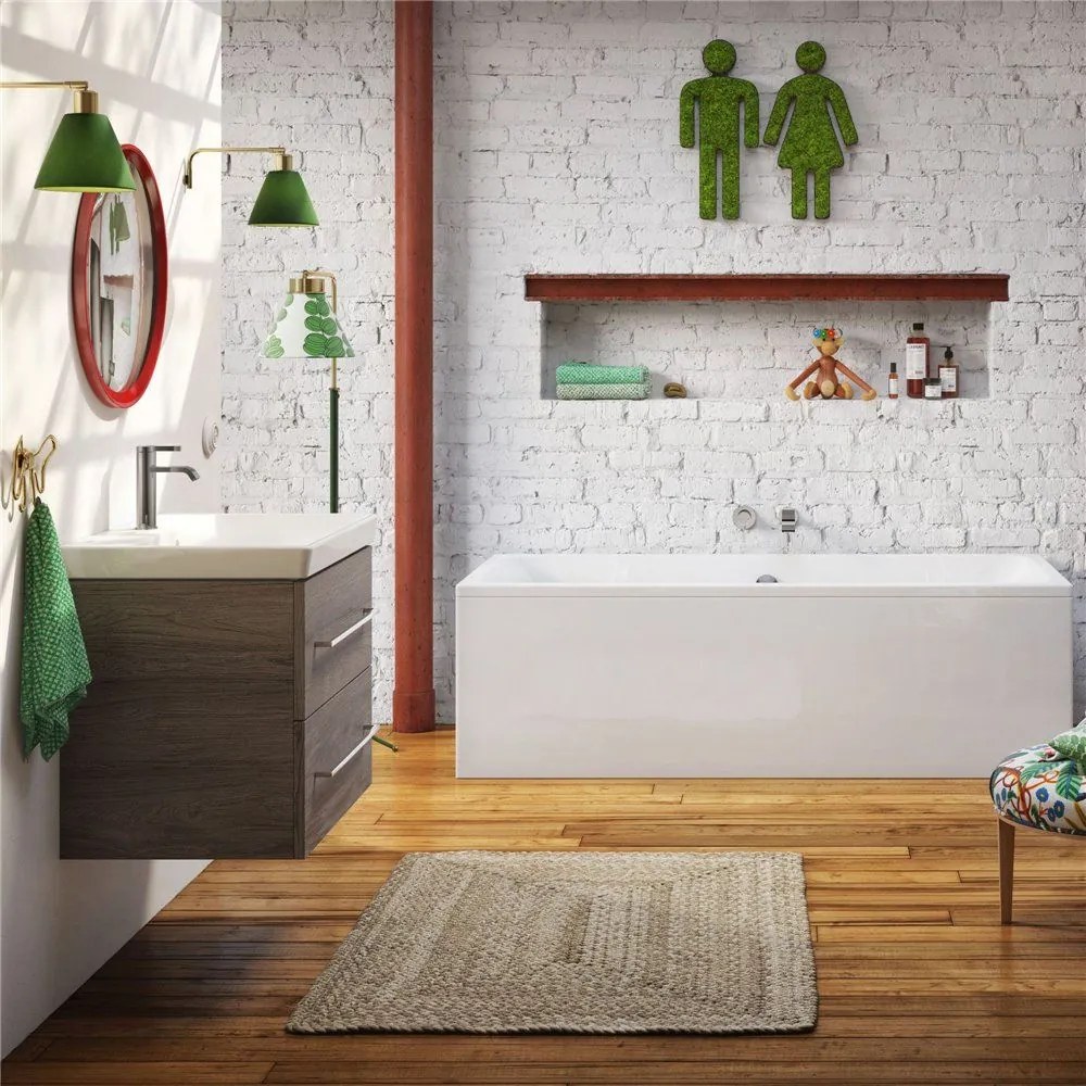 VILLEROY & BOCH Avento závesné umývadlo s otvorom, s prepadom, 650 x 470 mm, biela alpská, s povrchom CeramicPlus, 415865R1