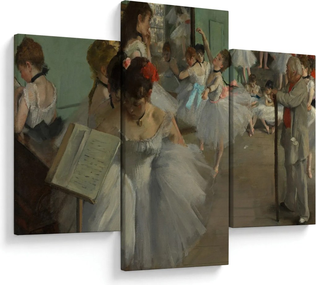 Obraz - Edgar Degas, The Dance Class, reprodukcia (90x60 cm)
