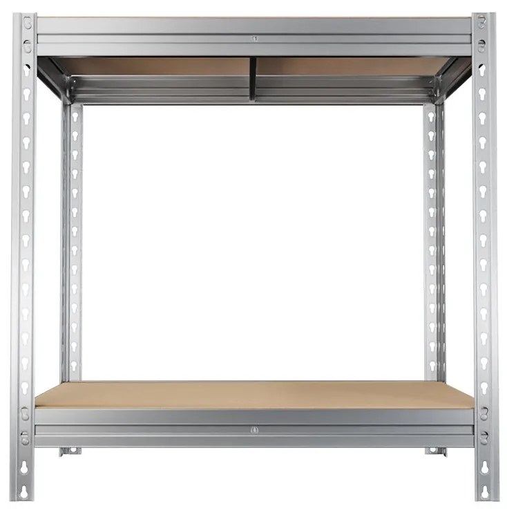 Dielenský stôl, 100x100x60, zinok, DTD police