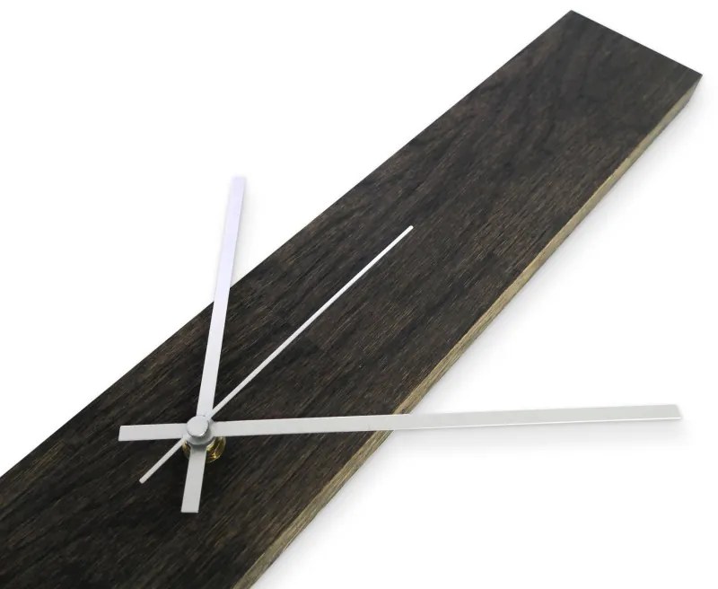 Elegantné drevené nástenné hodiny čierny I SENTOP MAS019-OSMO-3169