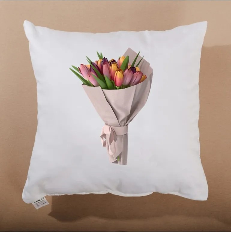 Dekoratívny vankúš Tulips 40x40 cm EMI