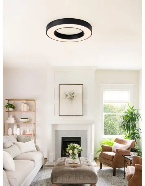 Immax NEO 07209L-LED Stmievateľné svietidlo PASTEL LED/53W/230V 60cm čierna Tuya+DO