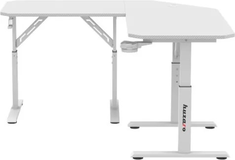 Herný rohový stôl Hero 7.3 biely