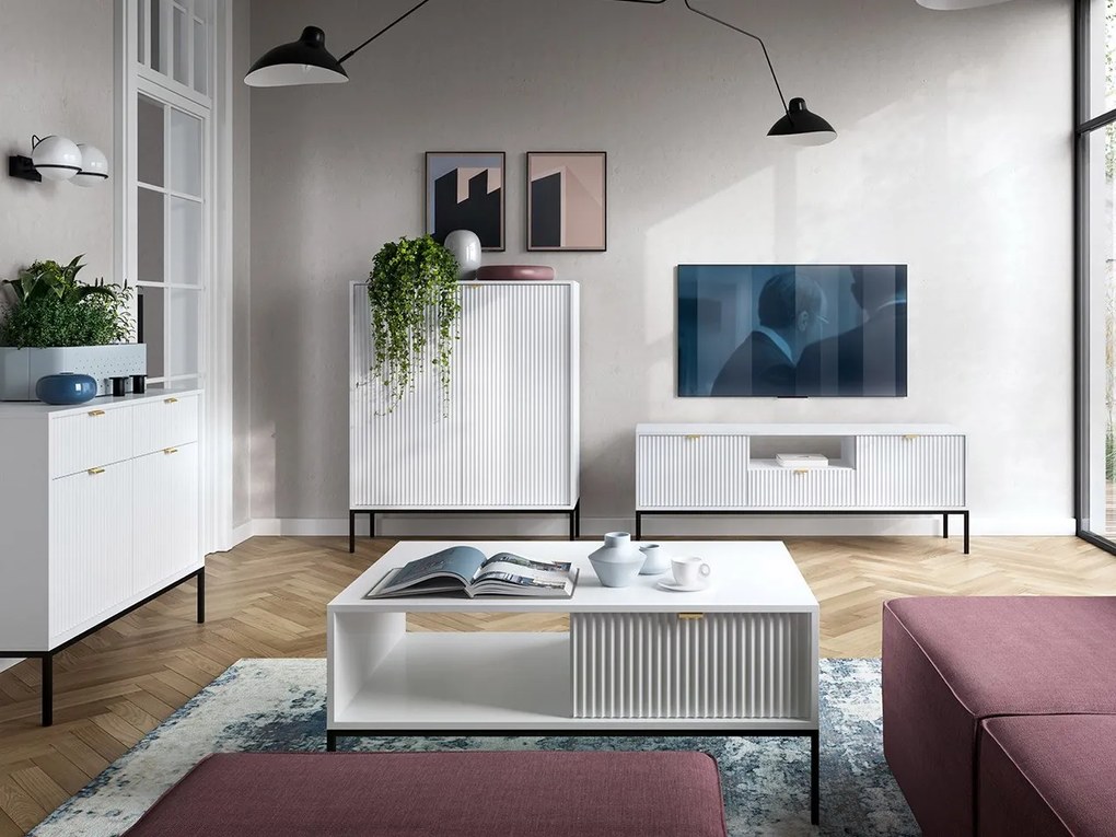 Nábytok do obývačky Mijano I, Farby:: šedá