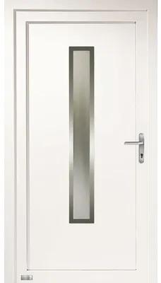 Vchodové plastové dvere A2200 100 Ľ, biele