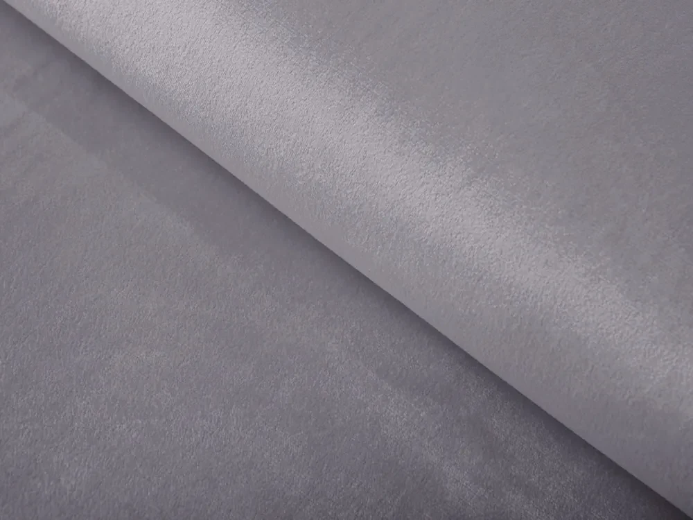 Biante Zamatový obdĺžnikový obrus Velvet Premium SVP-013 Sivý 120x140 cm