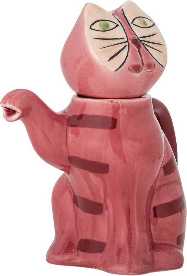 Ružová keramická kanvica na čaj 500 ml Missy – Bloomingville