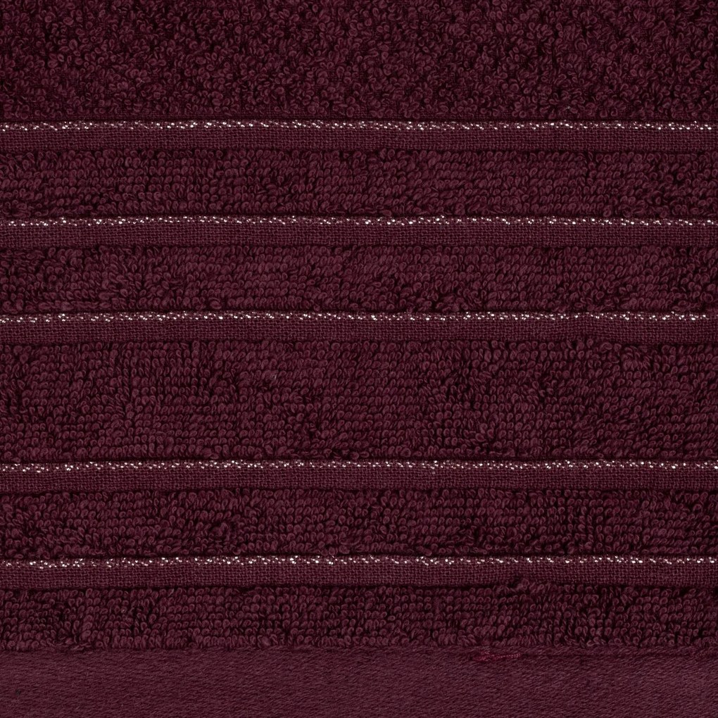 FROTÉ UTERÁK GLORY12 SADA 3KS 70X140 CM BORDOVÁ