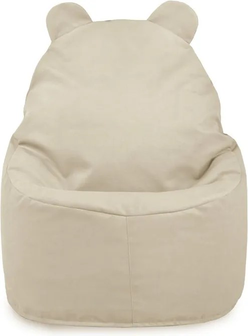 Detské kreslo Sako TEDDY – mäkké plyšové kreslo pre najmenších Farba: Červený