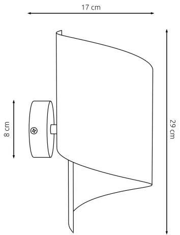 Nástenné svietidlo SPIRAL 1xG9/8W/230V chróm