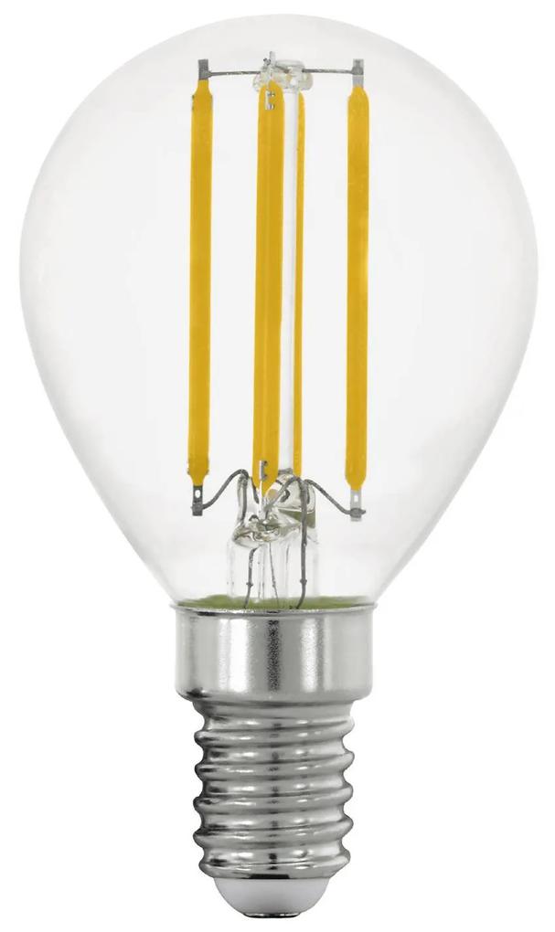 LED žiarovka E14 4,5W 2700K 470lm filament dim