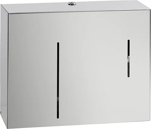 Bemeta Design Zásobník na papierové utierky s dávkovačom mydla 1100 l, nerez, mat - 101003205