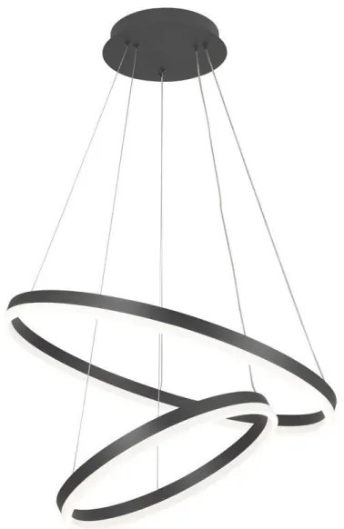 LED Stmievateľný luster na lanku LED/70W/230V 3000-6500K + diaľkové ovládanie