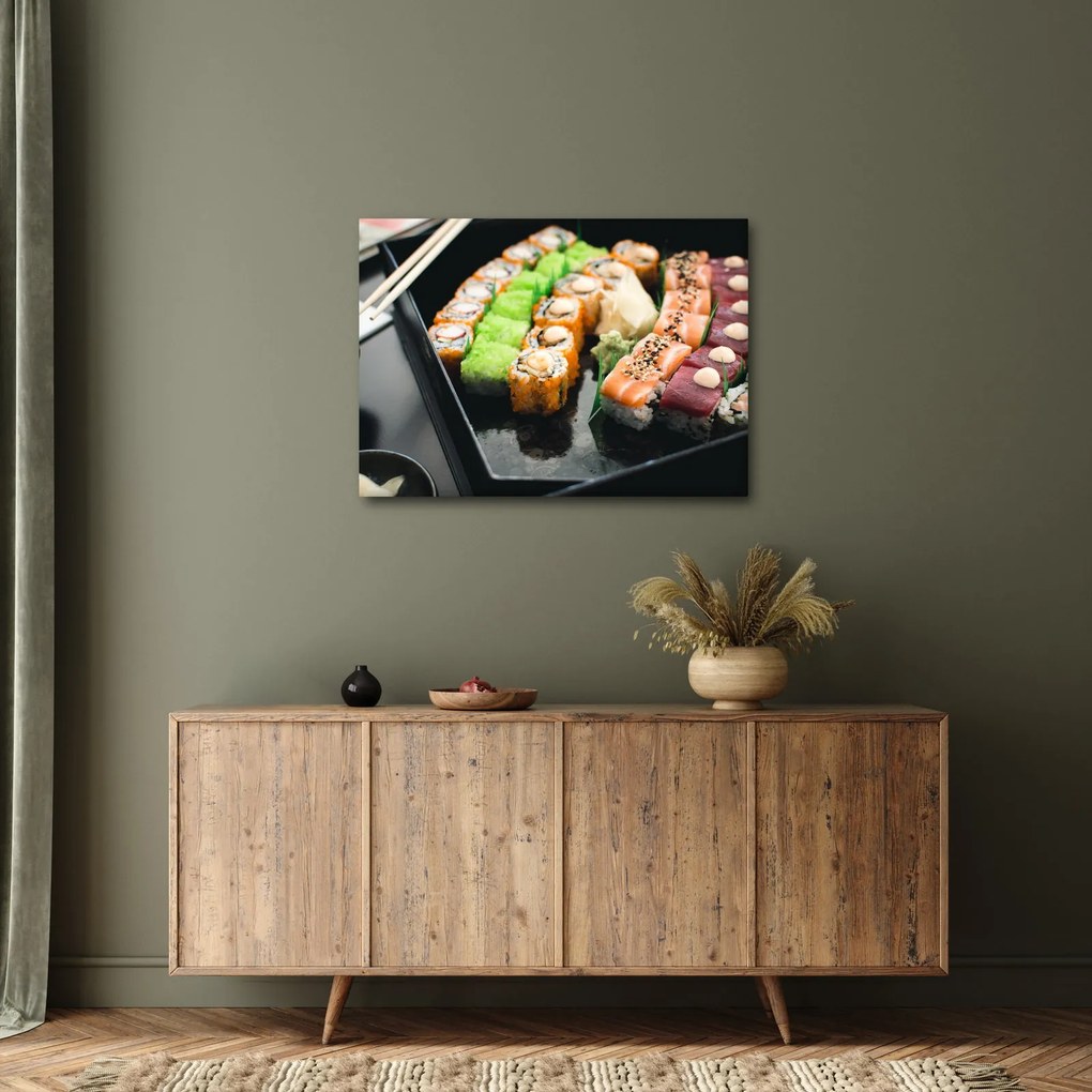 Obraz - Sushi (70x50 cm)