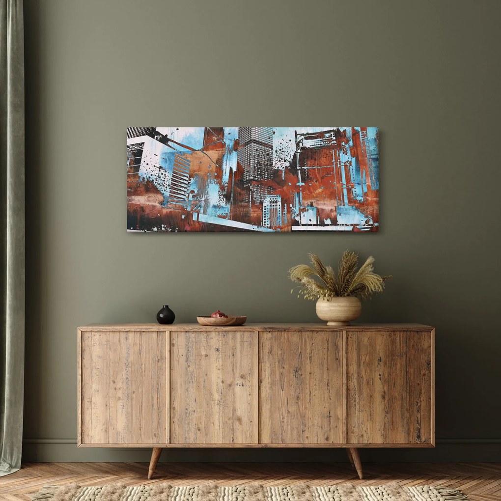 Obraz - Mrakodrapy (120x50 cm)
