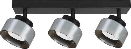 BRILAGI - LED RGB stmievateľné bodové svietidlo AURA LUX 3xGX53/14W/230V Wi-Fi Tuya čierna/dymová