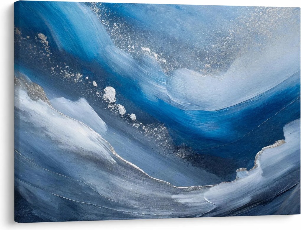 Obraz - Abstrakcia oceánu (70x50 cm)
