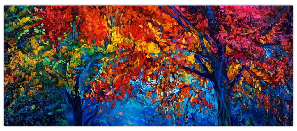 Obraz maľby prírody (120x50 cm)