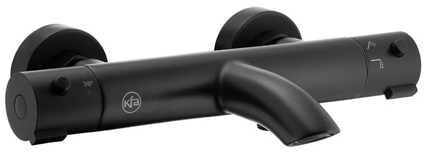 Batéria vaňová termostatická Moza Black