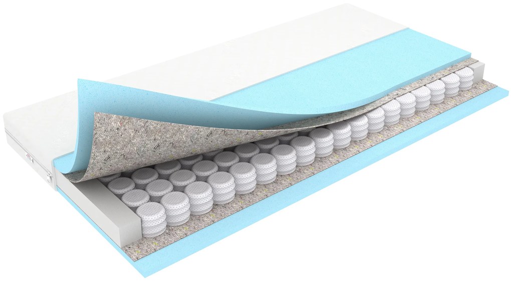 Detský taštičkový matrac LUX COMFORT MONZI 180x90x12 cm