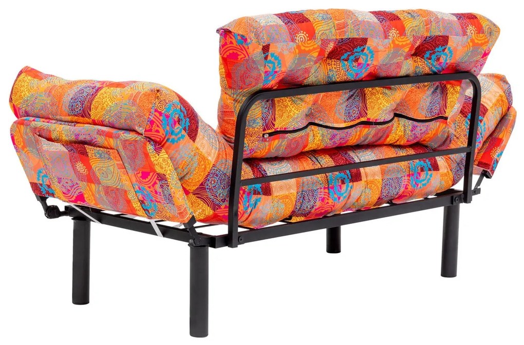 Dvojmiestna rozkladacia pohovka Nitta 155 cm viacfarebná