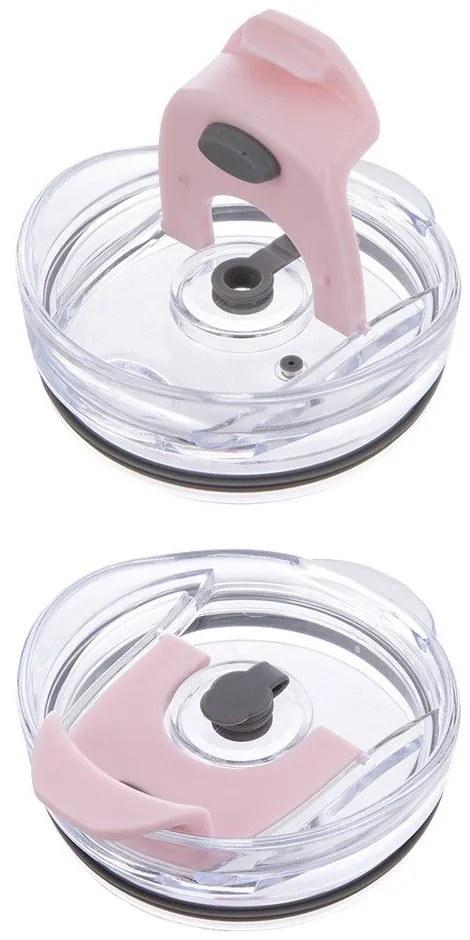 Ružový termo hrnček so slamkou 1,2 l Termo – Orion