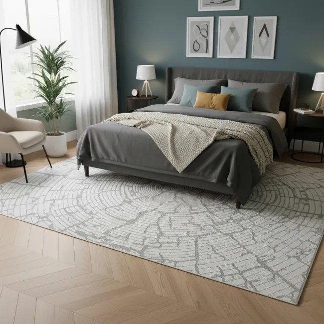 Koberec POLO peň / sivý