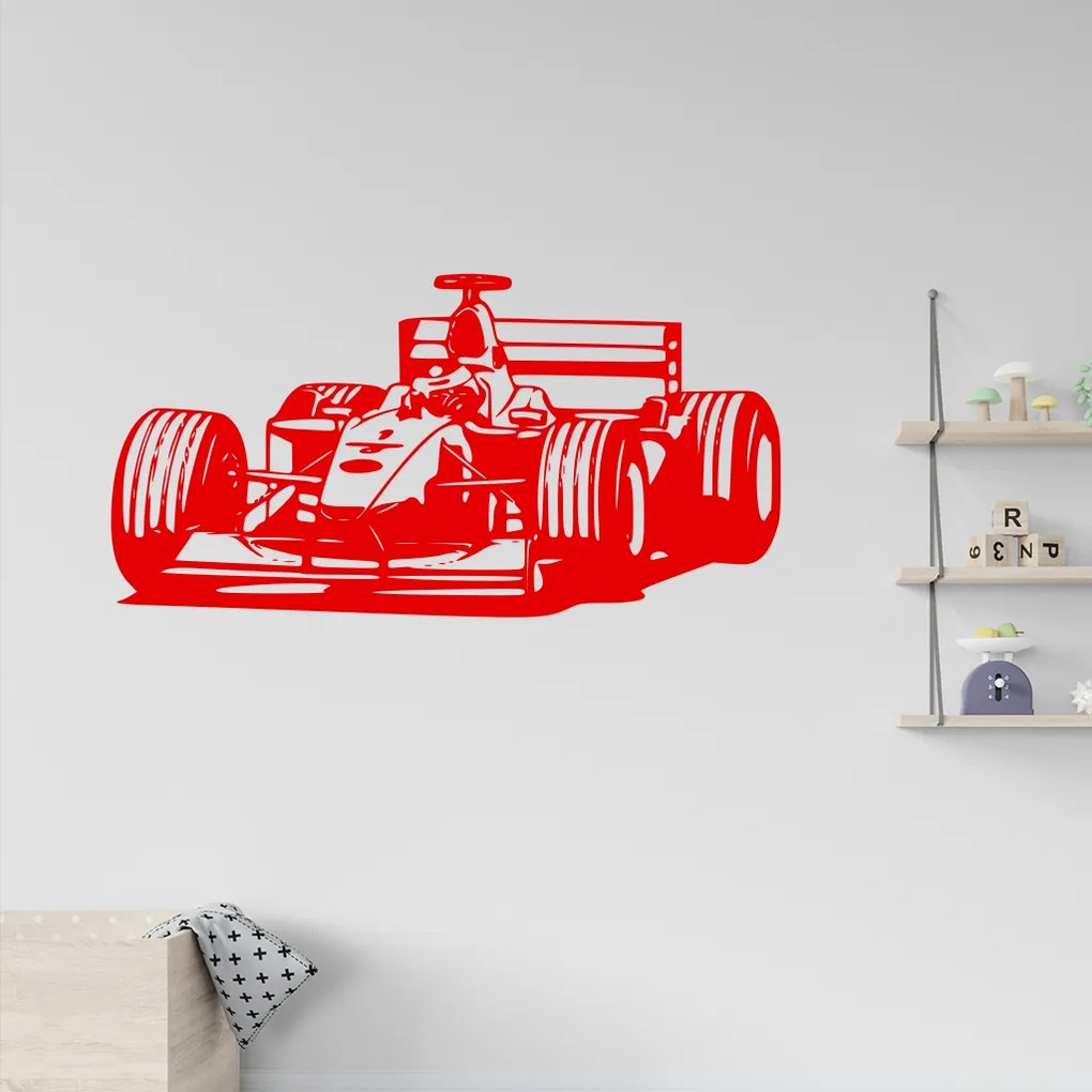 Veselá Stena Samolepka na stenu na stenu Formula Farba: béžová, Veľkosť: 60 x 30 cm