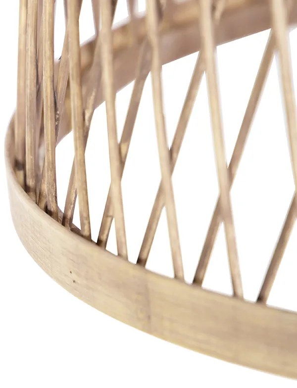 Rustikálne závesné svietidlo ratan - Calamus