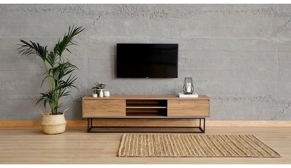 TV skrinka Laxus 180 - Walnut