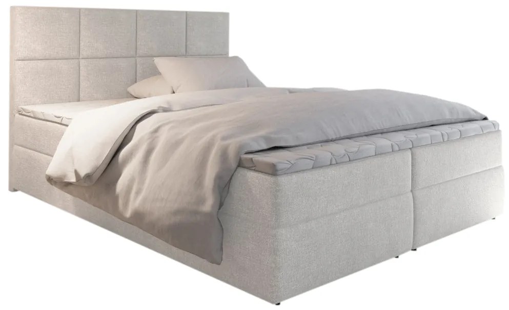 Čalúnená posteľ boxspring LENY - cosmic 10 / 180x200 / nie