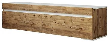 TV stolík Houseland Fulupa biely/borovice Atlantic
