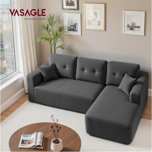 Modulárna rohová sedačka LCS184GN01 sivá