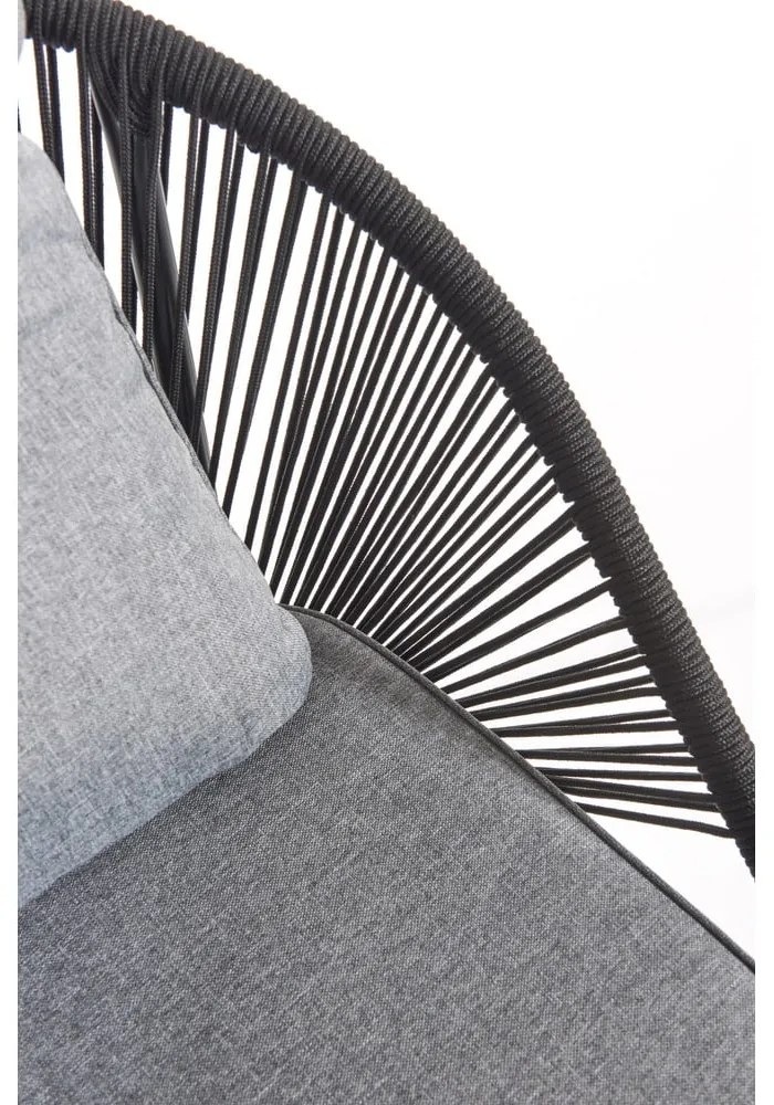 Čierne záhradné kreslo Bonami Selection North