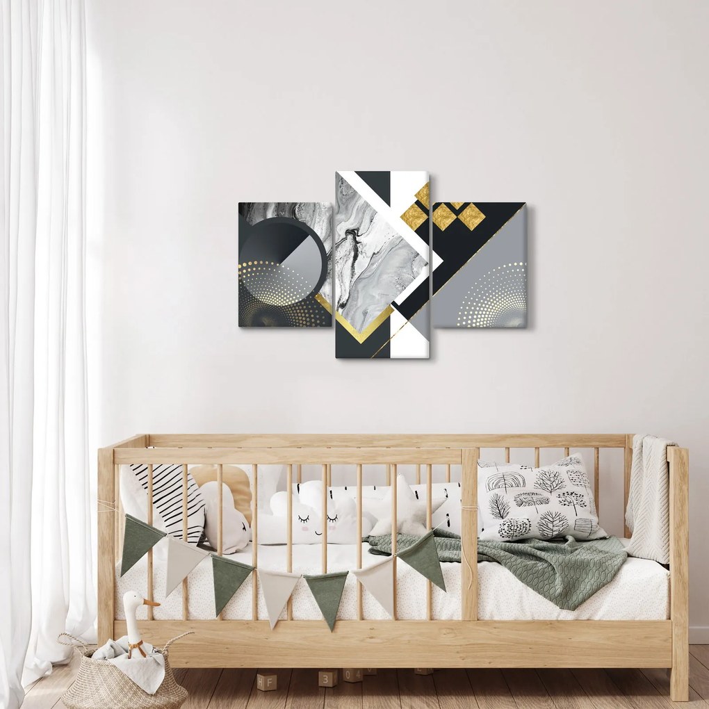 Obraz - Texturoavná koláž (90x60 cm)
