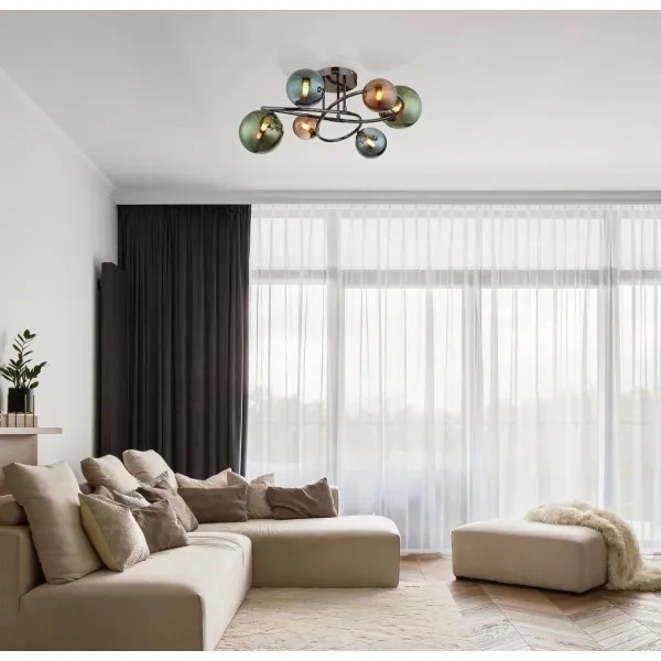 Globo 56142-6D - LED Prisadený luster RIHA 6xG9/3,5W/230V