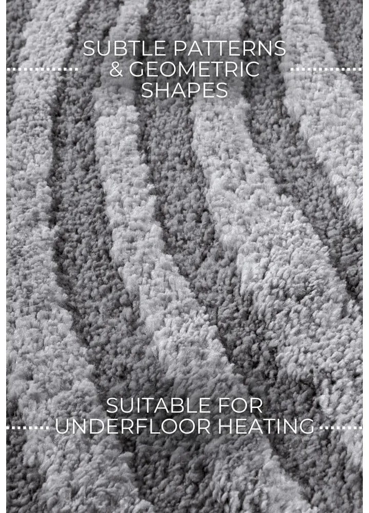 Sivý koberec 200x280 cm Pigment Light Grey – Elle Decoration