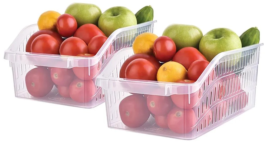 Orion Organizér, košík do chladničky aj do police - ADEL transp. 30 x 20 x 13 cm