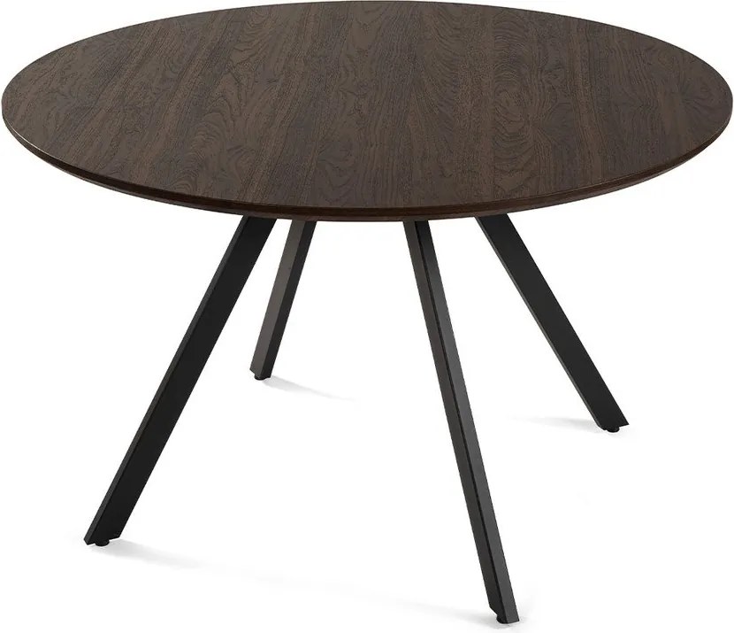 Okrúhly jedálenský stôl v dekore orecha ø 120 cm Rivo – Bonami Essentials