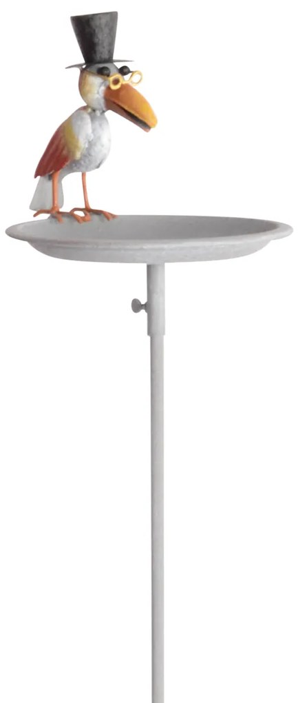 Zapichovacie napájadlo pre vtáky Kiara, 127x22 cm, kov, viacfarebná