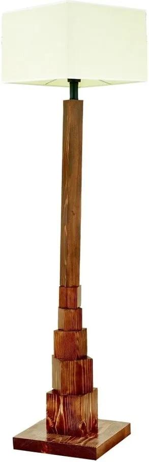 Stojacia lampa z hrabového dreva Eyfel