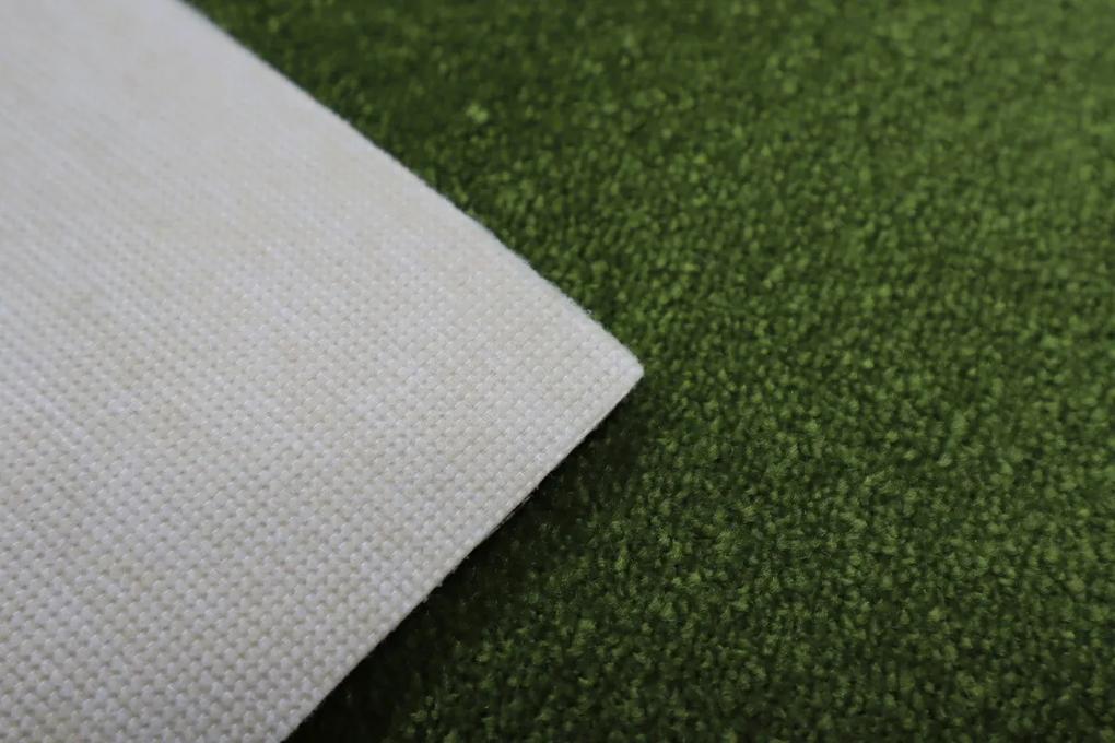 Lano - koberce a trávy Metrážny koberec Nano Smart 591 zelený - S obšitím cm