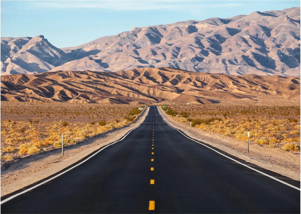 Sklenený obraz - Death Valley, Kalifornia, USA (70x50 cm)