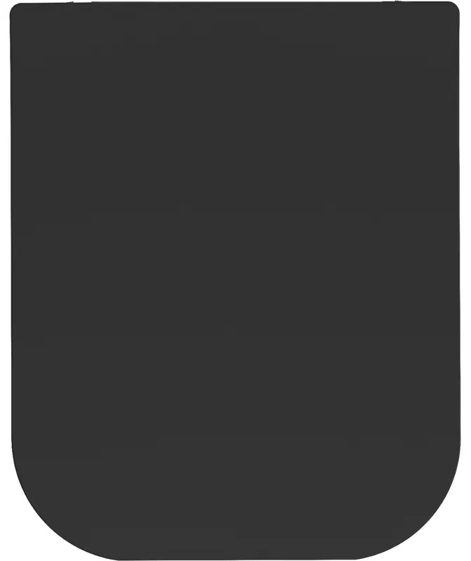 Mexen Madox, toaletné WC sedadlo s pomalým zatváraním, duroplast, čierna matná, 39154085