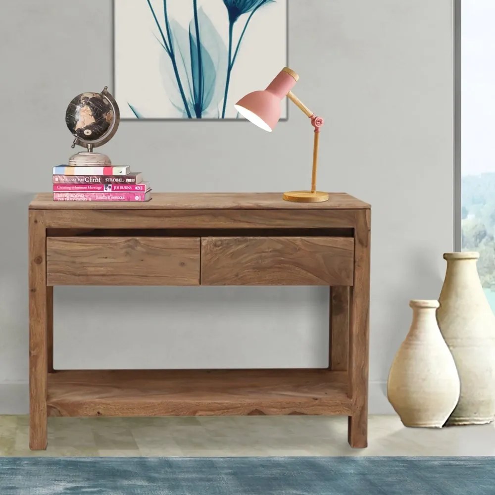 furniture-nabytek.cz - Konzolový stolek masiv 110x76x35 z dřeva palisandr