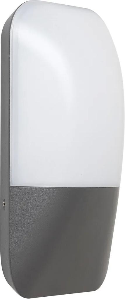 Rabalux 7996 Ecuador Vonkajší LED nástenné svietidlo, sivá
