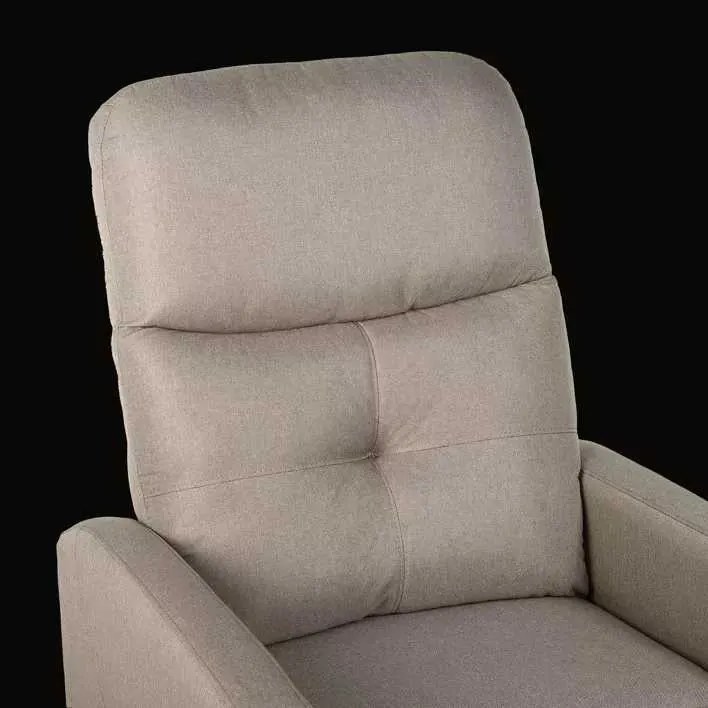 LuxuryForm DESIGN Elektricky polohovateľné televízne kreslo SEMIR - béžové