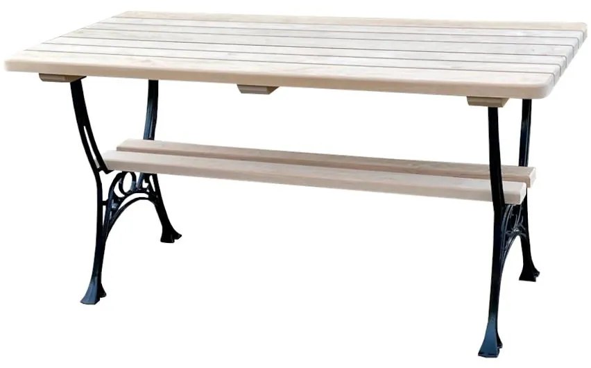 Stôl kráľovský prírodné drevo